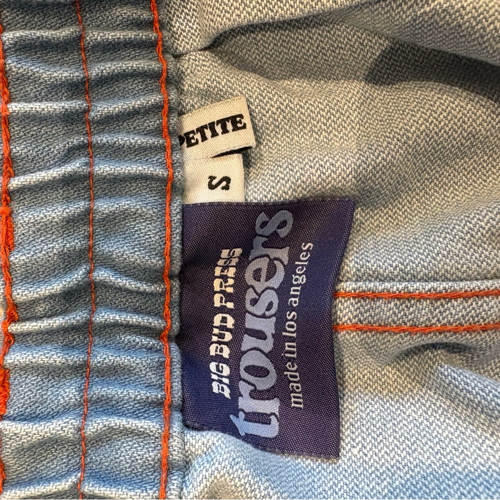 Big Bud Press Light Blue Denim Trousers